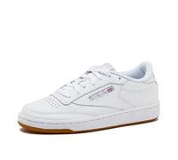Reebok Club C 85, Sneaker Donna, Bianco White Light Grey Gum, 38 EU