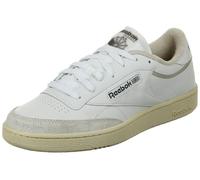 Reebok Club C 85, Scarpe da Ginnastica Unisex - Adulto, CHALK/WEATHEREDWHITE/VINTAGECH, 39 EU