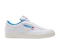 Reebok Club C 85, Scarpe da Ginnastica Unisex - Adulto, FTWWHT/CHALK/KINBLU, 40.5 EU