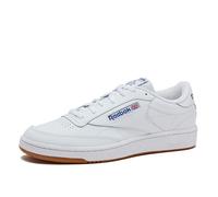 Reebok Club C 85, Scarpe da Ginnastica Uomo, Bianco Blu Royal Gomma, 45 EU