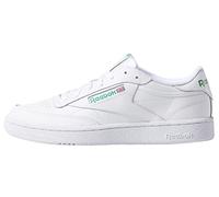 Reebok Club C 85, Scarpe da Ginnastica Uomo, INT-WHITE/GREEN, 44 EU