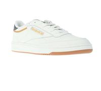 Reebok Club C 85, Scarpe da Ginnastica Uomo, Multicolore Chalk Reebok Rubber Gum 06 Retro Gold F23 R, 40 EU