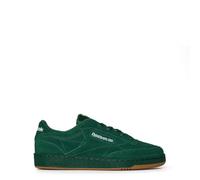 Reebok Club C 85, Scarpe da Ginnastica Unisex - Adulto, DRKGRN/FTWWHT/RBKLE3, 34 EU