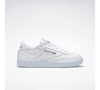 Reebok - Club C 85 Sneaker da Donna, White/Light Grey, Taglia: 36