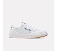 Reebok Uomo Club C 85 Sneaker, FTWRWHITE/Blue/Gum, 39 EU