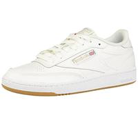 Reebok Club C 85, Sneaker Donna, Bianco White Light Grey Gum 45, 38.5 EU
