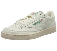 Reebok Club C 85 Vintage, Sneaker Unisex - Adulto, Top Chalk Paperwhite Glen Green, 37.5 EU