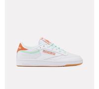 Reebok - Club C 85 Women's Sneakers, FtwrWhite/RustOrange/InvertedAqua, Taglia: 40