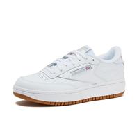 Reebok Club C Double Sneaker da Donna, Bianco/Gomma, 40 EU