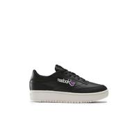 Reebok Club C Double, Sneaker Donna, 41 EU, Cblack Chalk Laspin