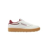 Reebok Club C Golf, Scarpe da Ginnastica Donna, Chalk/Classic Burgundy, 40 EU
