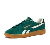 Reebok Club C Grounds UK Vintage Sneakers for Men-Casual Tennis Mens Shoes, Unisex-Adulto, Verde Collegiate/Nero/Gomma, 44.5 EU