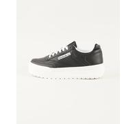 Reebok Club C MEGACOURT, Sneaker Unisex-Adulto, Black/Chalk/White, 43 EU