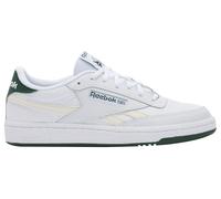 Reebok Club C Revenge, Scarpe da Ginnastica Bambini e Ragazzi, White/Darkgreen/VINTAGECHALK, 34.5 EU