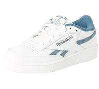 Reebok Club C Revenge, Scarpe da Ginnastica Unisex - Adulto, Chalk Chalk Hooblu, 34.5 EU
