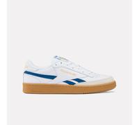 Reebok - Club C Revenge - Sneakers bianche e blu con suola in gomma-Bianco 9.5