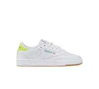 Reebok Club C - Sneaker Ftwr White/Digital Lime/Field Green, 35 EU