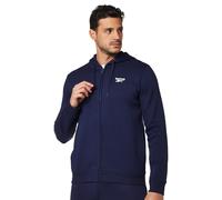 Reebok Colton Small Logo Zip Through Felpa con Cappuccio da Uomo