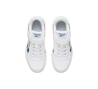 Reebok Classics Court Advance Elastic Lace & Top Strap Trainers Bianco EU 32 1/2 Bambini