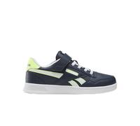 Reebok Court Advance Elastic Lace & Top Strap - Scarpe da Tennis, VECTORNAVY/DIGITALLIME/White,