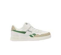 Reebok Court Advance Elastic Lace & Top Strap - Sneaker, Colore: Beige Calco/Beige Classico/Verde Chiaro, 27 EU, Chalk Classic Beige Glengreen, 27 EU