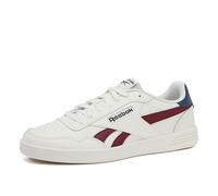 Reebok Court Advance Sneakers for Men-Casual Tennis Mens Shoes, Scarpe da Ginnastica Unisex-Adulto, Chalk Chalk Retro Red, 42.5 EU