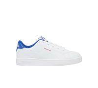 Reebok Court Clean, Scarpe da Ginnastica, White/VECTORRED/VECTORBLUE, 34 EU
