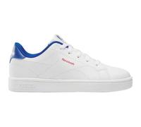 Reebok Court Clean, Scarpe da Ginnastica, White/VECTORRED/VECTORBLUE, 38 EU