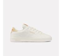 Reebok - Court Clean Sneaker da Donna, Chalk/Simplebeige/Rustorange, Taglia: 37
