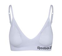 Reebok Reggiseno Senza Cuciture Donna Justine - Bianco
