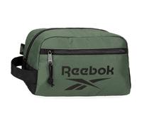 Reebok Darwin Beauty case a due scomparti adattabile verde 25 x 15 x 10 cm Poliestere by Joumma Bags, Verde, Taglia unica, Beauty case a due scomparti adattabile
