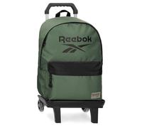 Reebok Darwin Zaino per laptop con carrello portatile 15,6 pollici verde 31 x 45 x 15 cm Poliestere by Joumma Bags, Verde, Taglia unica, Zaino per laptop con carrello