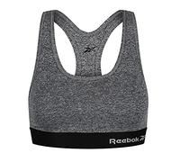Reebok Top Corto Sportivo Donna Steffi Simone - Grigio Marl