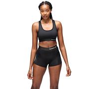 Reebok Top corto sportivo Steffi Simone Donna Nero Medio