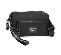 Reebok Elsie Borsa a tracolla piatta nera 19x13x3 cm Poliestere