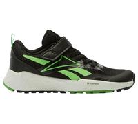 Reebok ENERGEN Run Elastic Lace & Top Strap, Sneaker, Black/SOLARLIME/FTWRWHITE, 33 EU