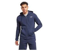 Reebok Felpa con Cappuccio da Uomo Identity French Terry Logo