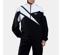 Reebok - Felpa da donna Icon Open Hem, Donna, Night Black/Classic White, Taglia: L