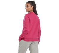 Reebok Felpa da Donna Identity Big Logo Fleece Crew