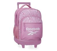 Reebok Festival Zaino Compact 2 Ruote Rosa 32x43x21 cm Poliestere 28,9L by Joumma Bags, Rosa, Zaino Compact 2 Ruote
