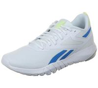 Reebok FLEXAGON Force 4, Sneaker Uomo, Footwear White/Kinetic Blue/Digital Lime, 40 EU