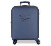 Reebok Franklin, valigia da cabina, set valigie, realizzato in ABS, materiale resistente e leggero, chiusura TSA, quattro ruote doppie a rotazione multidirezionale, di Joumma Bags, blu, Valigia