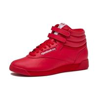 Reebok Freestyle Hi - Sneaker Alte da Donna, Vettore Rosso Vector Rosso Calzature Bianche, 40 EU
