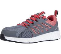 Reebok Fusion Flexweave Work Ct/ESD, Lavoro & Sicurezza Donna, Grigio e Rosso, 37.5 EU