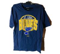 Reebok Giovanile St. Louis Blues Maglietta A Maniche Corte XL NAVY