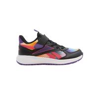 Reebok Girl's Road Supreme 4.0 Alt Sneaker, Black Dynamicpurple Boldpink, 2.5 UK