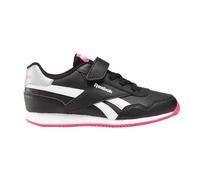 Reebok Girl's Royal Cl Jog 3.0 1v Sneaker, Black Boldpink White, 12.5 UK