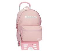 Reebok Glen Zaino scuola con carrello rosa 31x44x17,5 cm Poliestere 23,87L by Joumma Bags, Rosa, Zaino scuola con carrello
