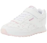 Reebok Glide Elastic Lace & Top Strap, Scarpe da Ginnastica, White/FROSTEDBERRY/DustyRose, 31.5 EU