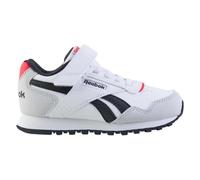 Reebok Glide Elastic & Top Strap, Scarpe da Ginnastica, Ftwrwhite Mistgrey Energyred, 25 EU